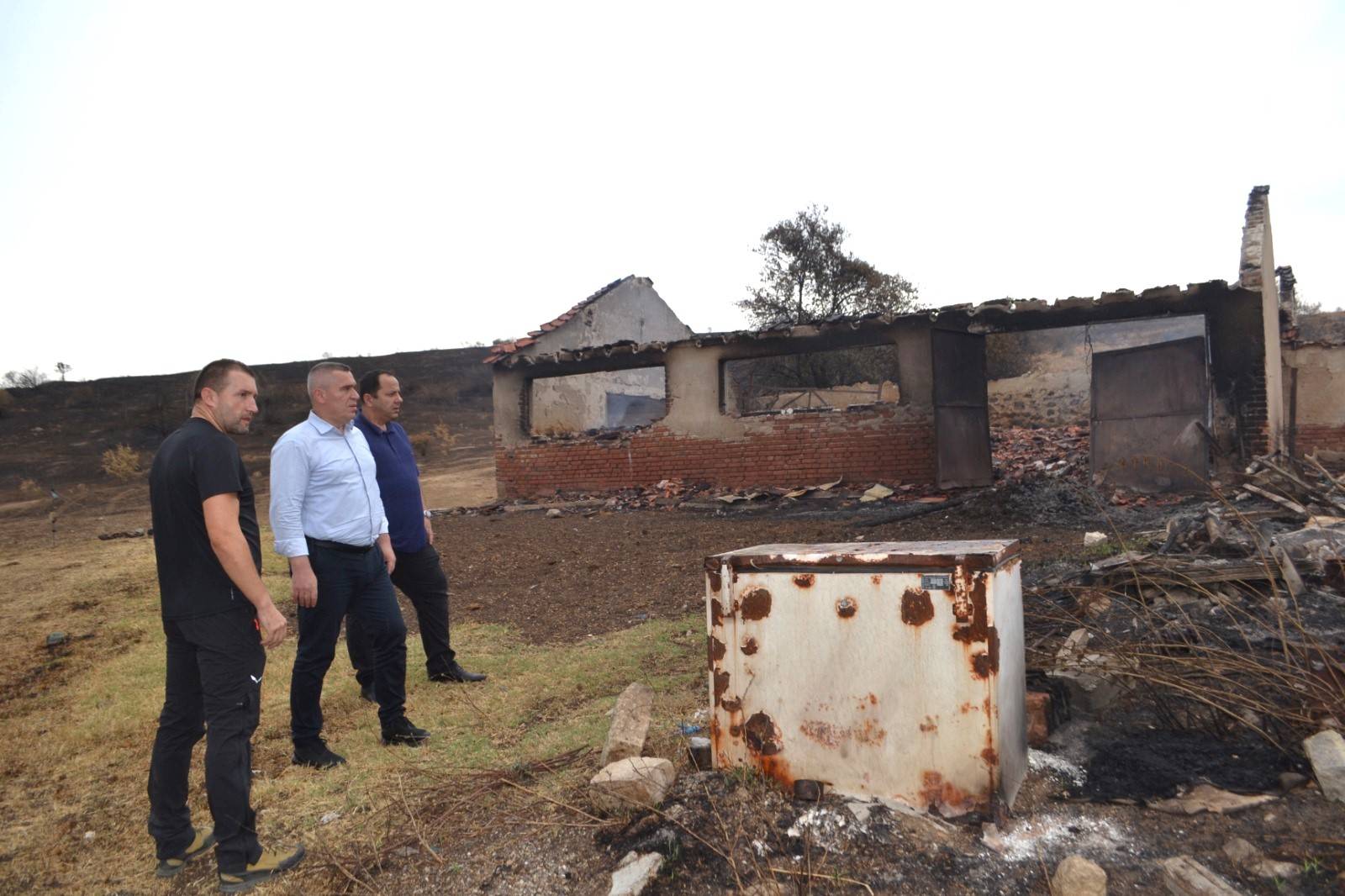  Министърът на земеделието и храните доктор Георги Тахов се среща с потърпевши стопани от Харманлийско 